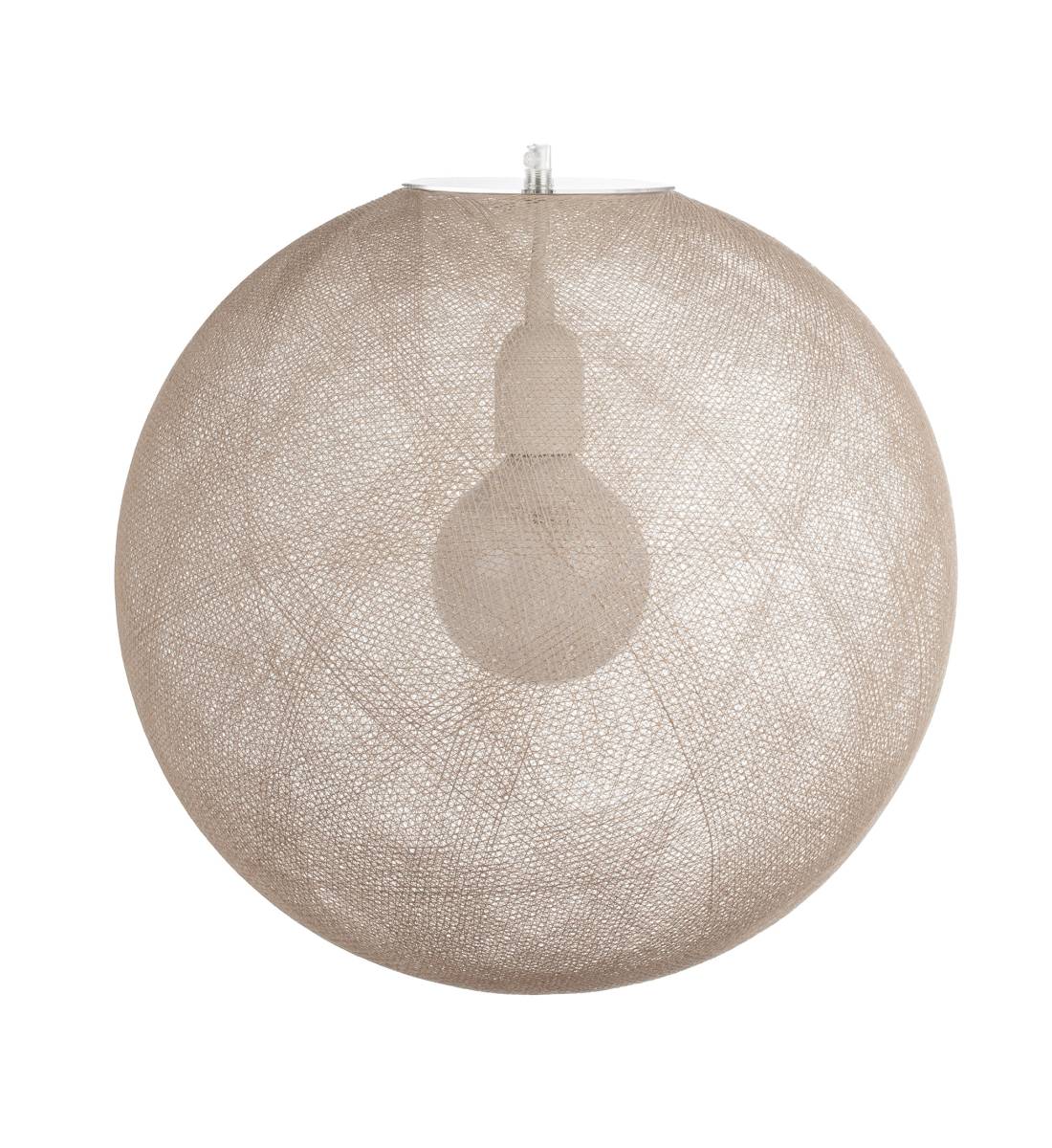 Light Kugel Lampenschirm Ø 36 cm – Sandfarben - Lampenschirme - La Case de Cousin Paul