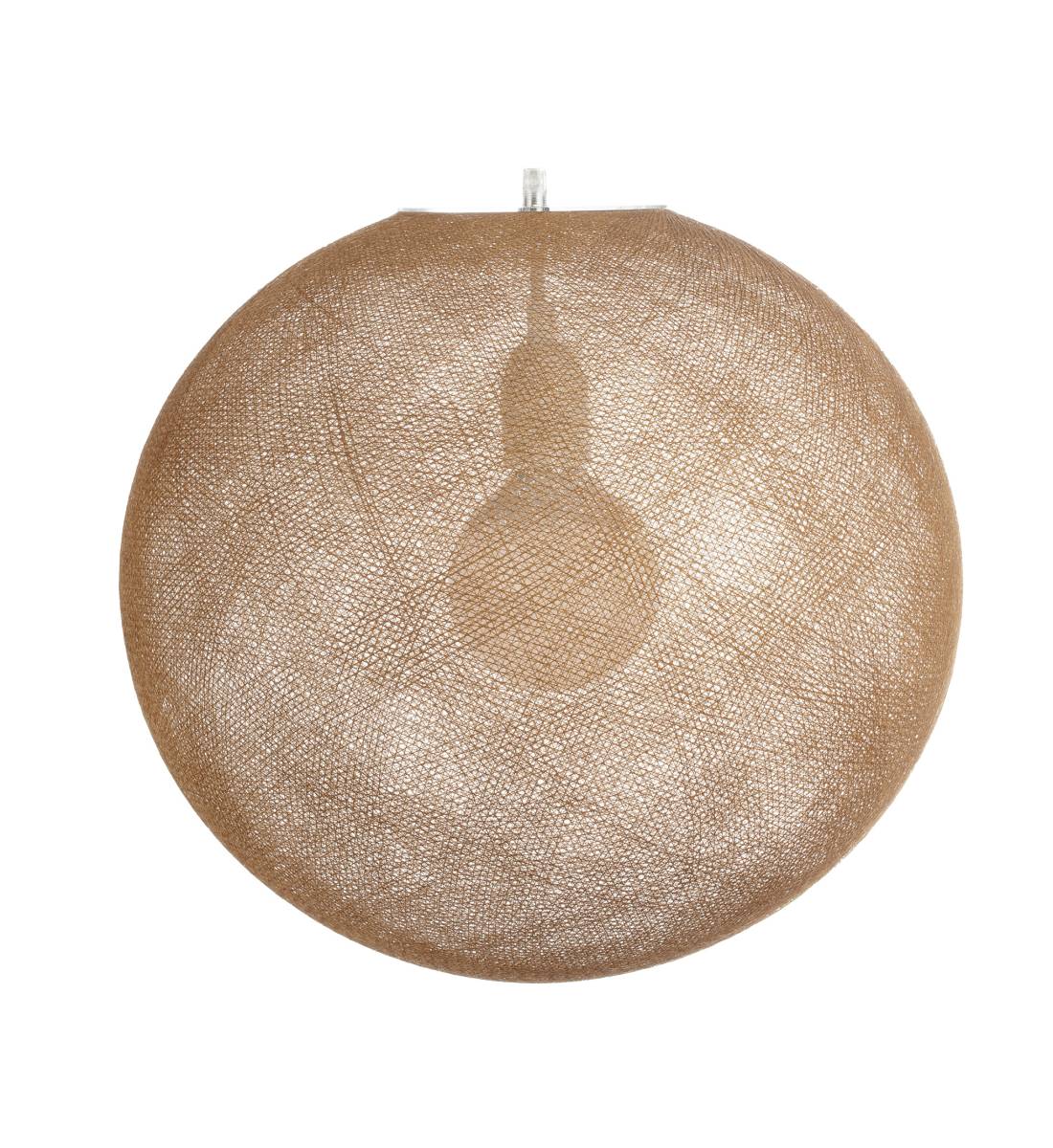 Pantalla Globo Light Ø 36 cm – Tabac - Pantallas Individuales - La Case de Cousin Paul