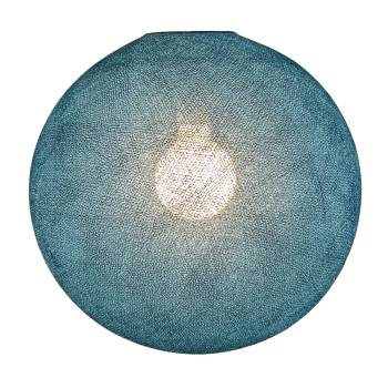 Globus Pfauenblau Ø31cm - Renoviert - Renoviert - La Case de Cousin Paul