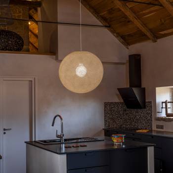 Ballampen zand Ø50cm - Gerefurbisht - Gerenoveerd - La Case de Cousin Paul