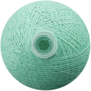 boule tissée pour guirlande Premium menthe - Boules Tissées Premium - La Case de Cousin Paul