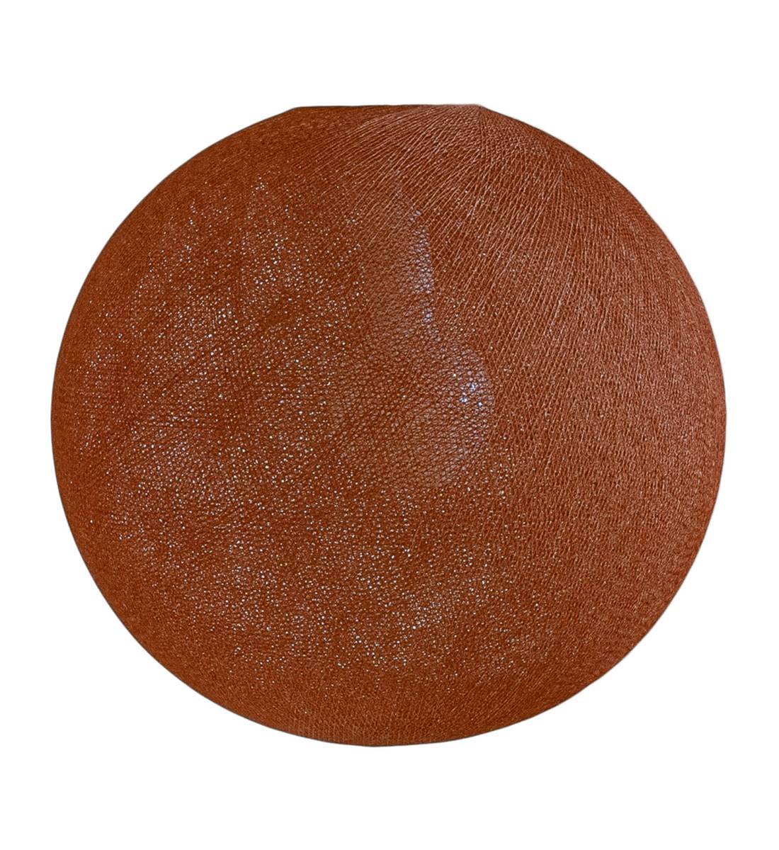 Abat-jour Globe Havane Ø31cm - Reconditionné - Les reconditionnés - La Case de Cousin Paul