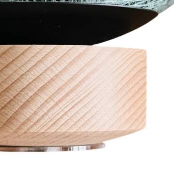 Bebop, adjustable table lamp with globe havana 17cm - Upcycling - Table lamp - La Case de Cousin Paul