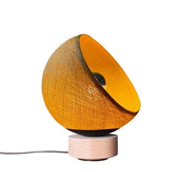 Bebop, lampe de table 360 degrés, camel 17cm - Imparfaite - Lampe à poser - La Case de Cousin Paul