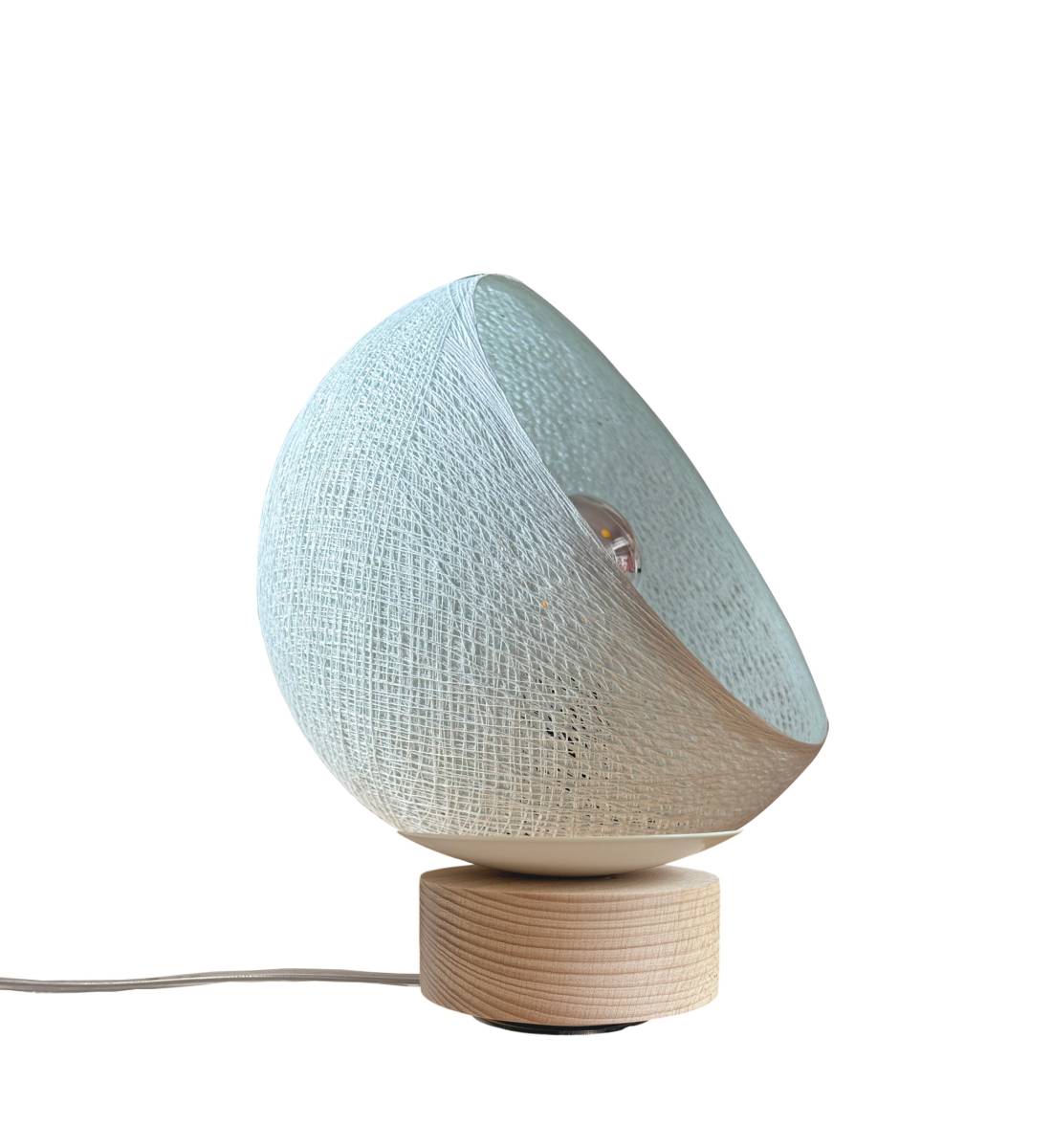 Bebop, lampada da tavolo orientabile con sfere azur 17cm - Upcycling - Lampade da tavolo - La Case de Cousin Paul