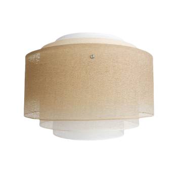 Supernova Sand Cylindrical Lampshade -L - Supernova Lampshade - La Case de Cousin Paul