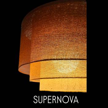 Zylindrischer Lampenschirm Supernova Havanna - L - Supernova Lampenschirm - La Case de Cousin Paul