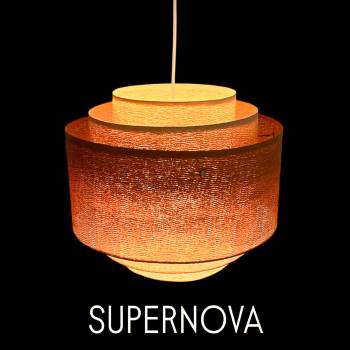 Abat-jour cylindrique Supernova L - Havane - Abat-jour Supernova - La Case de Cousin Paul