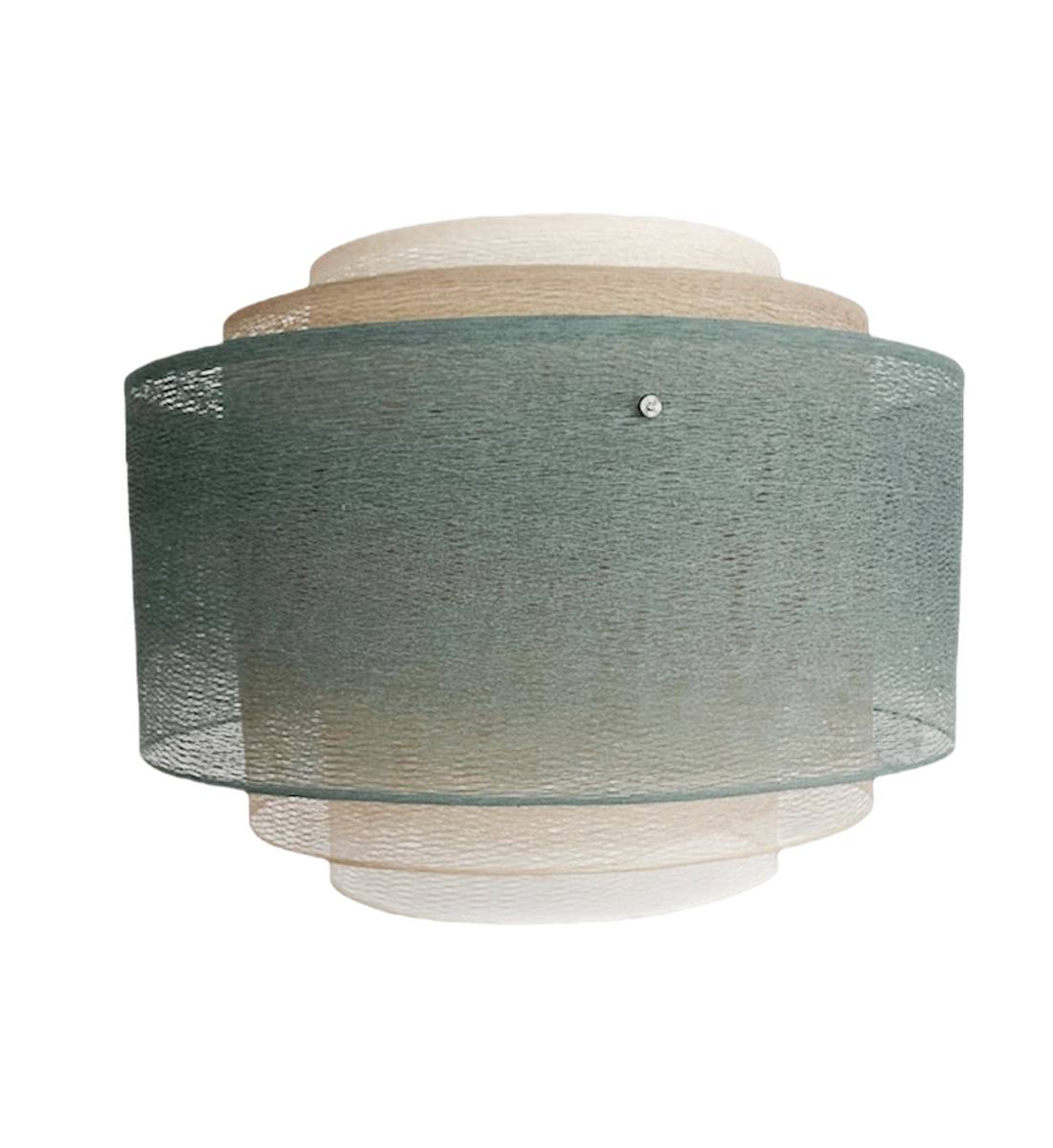 Abat-jour cylindrique Supernova L - Vert de Gris - Abat-jour Supernova - La Case de Cousin Paul