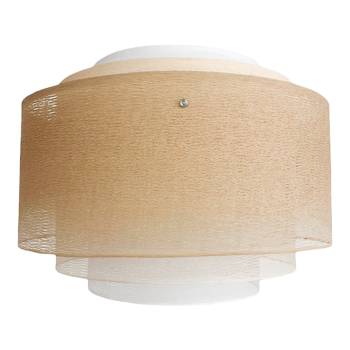Supernova Sand Cylindrical Lampshade - XL - Supernova Lampshade - La Case de Cousin Paul