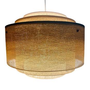 Supernova Sand Cylindrical Lampshade - XL - Supernova Lampshade - La Case de Cousin Paul