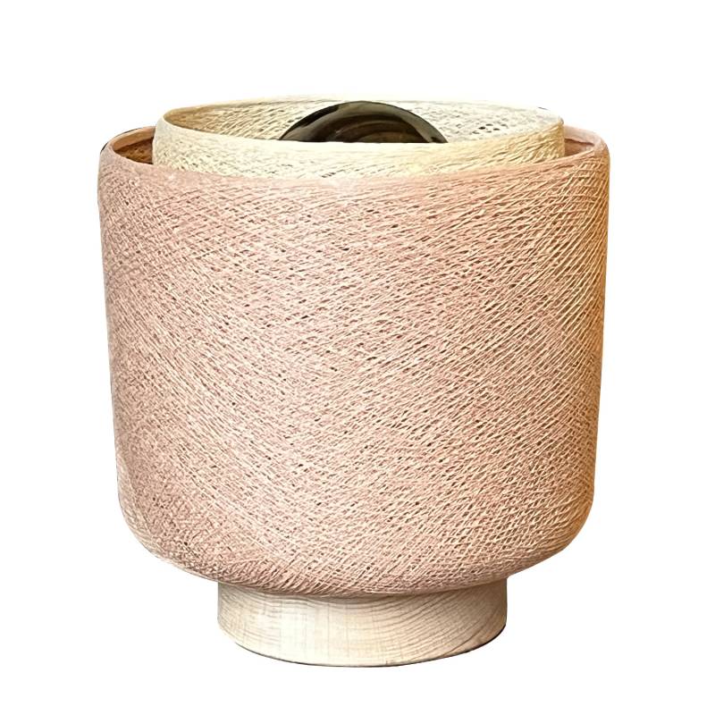 Nude and Sand Tulipe table lamp - Upcycling - Offers - La Case de Cousin Paul