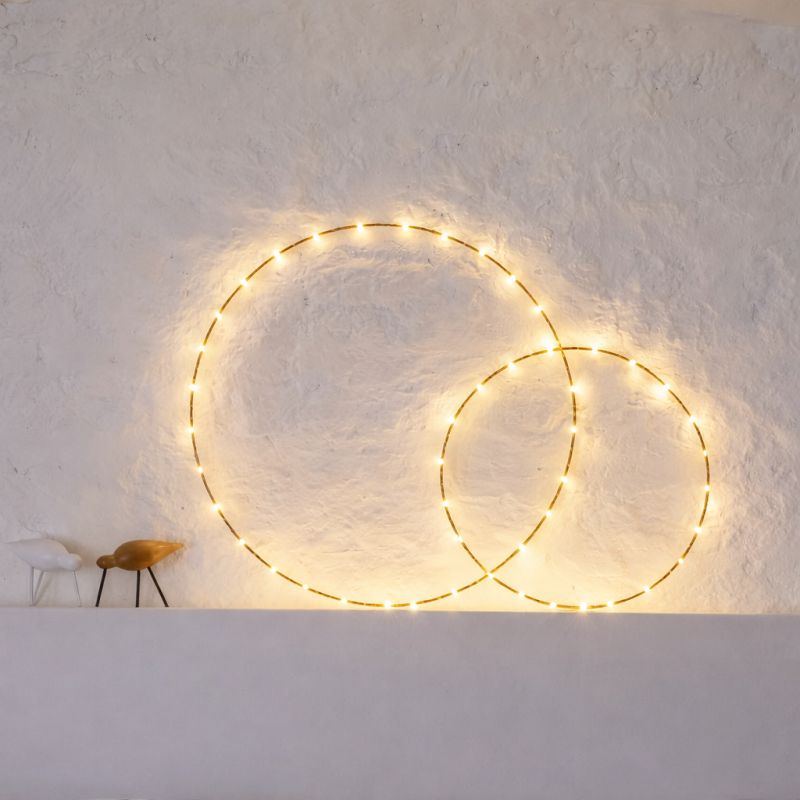 Luminaire décoratif Cercle - Lichterdekoration - La Case de Cousin Paul