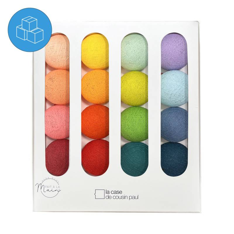 Rainbow - Multifunktionale LED-Lichterkette - Multifunktionale LED-Girlande - La Case de Cousin Paul