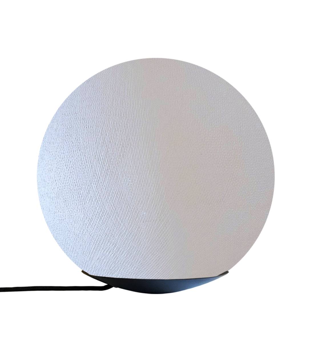 Tango, Magnetic table lamp with globe white 25cm - Refurbished - Table lamp - La Case de Cousin Paul