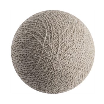 boule pour guirlande veilleuse grège - Boules veilleuses bébé - La Case de Cousin Paul