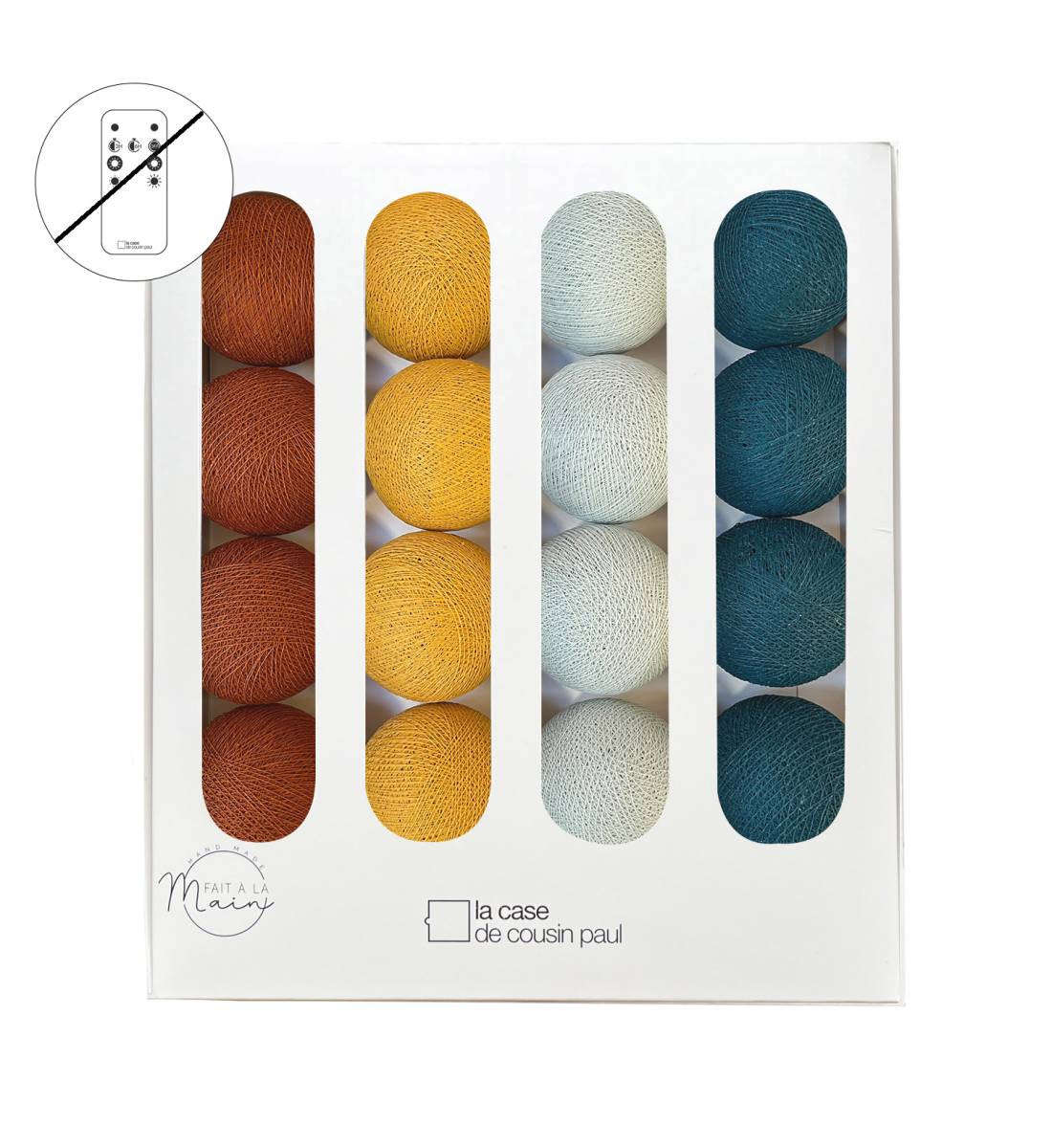 La Sieste - Multifunction LED string lights - LED multifunctional string lights - La Case de Cousin Paul