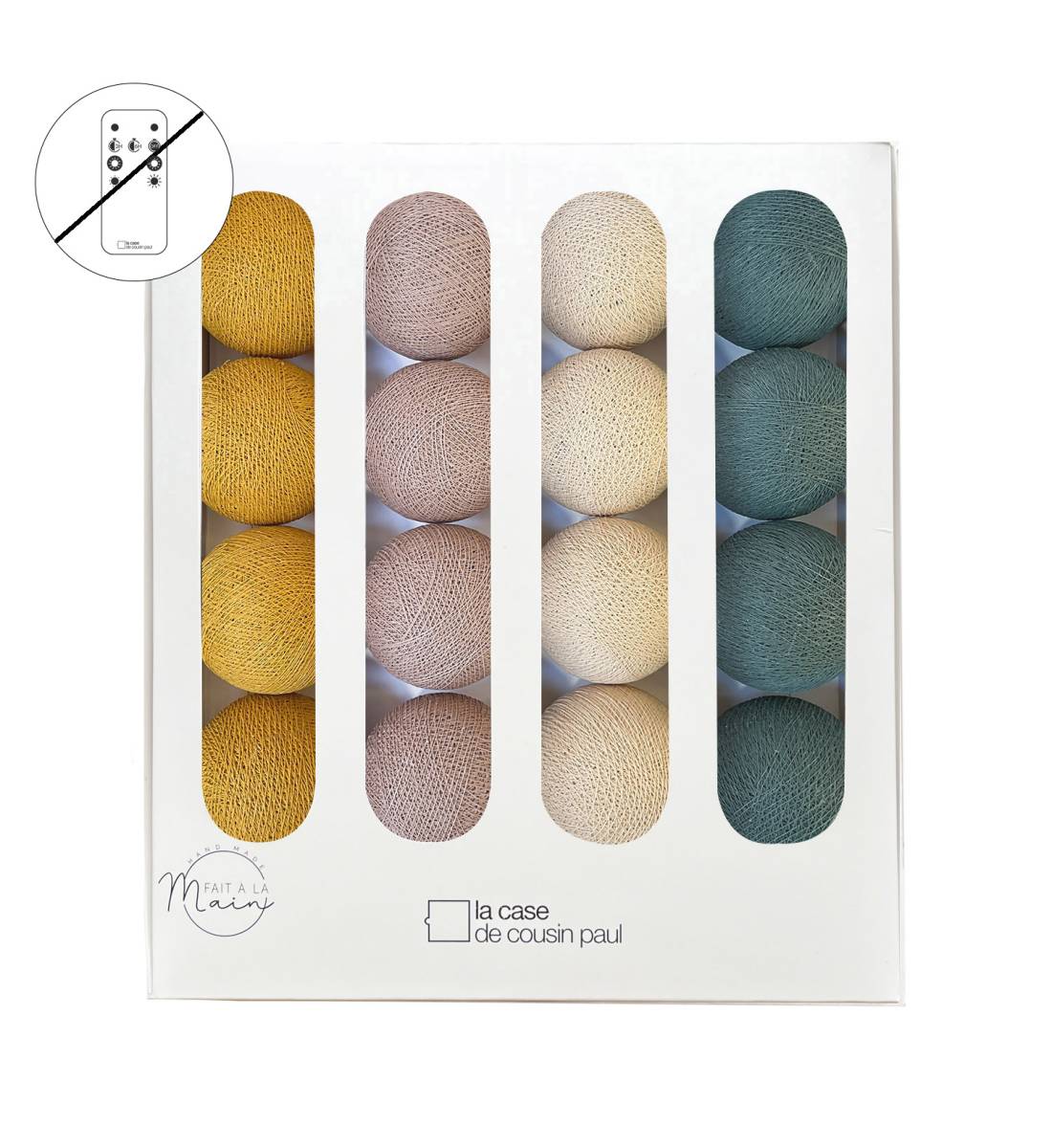 Giverny - Multifunction LED string lights - LED multifunctional string lights - La Case de Cousin Paul