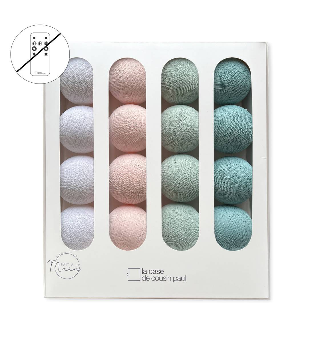 Nymphéas - Multifunction LED string lights - LED multifunctional string lights - La Case de Cousin Paul