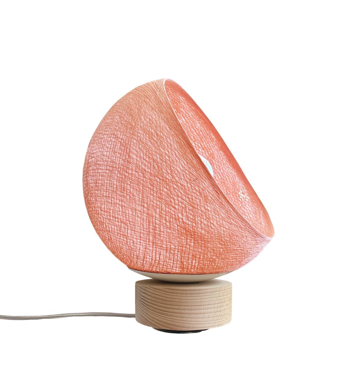 Bebop, lampada da tavolo orientabile con sfere Blush 17cm - Upcycling - Lampade da tavolo - La Case de Cousin Paul