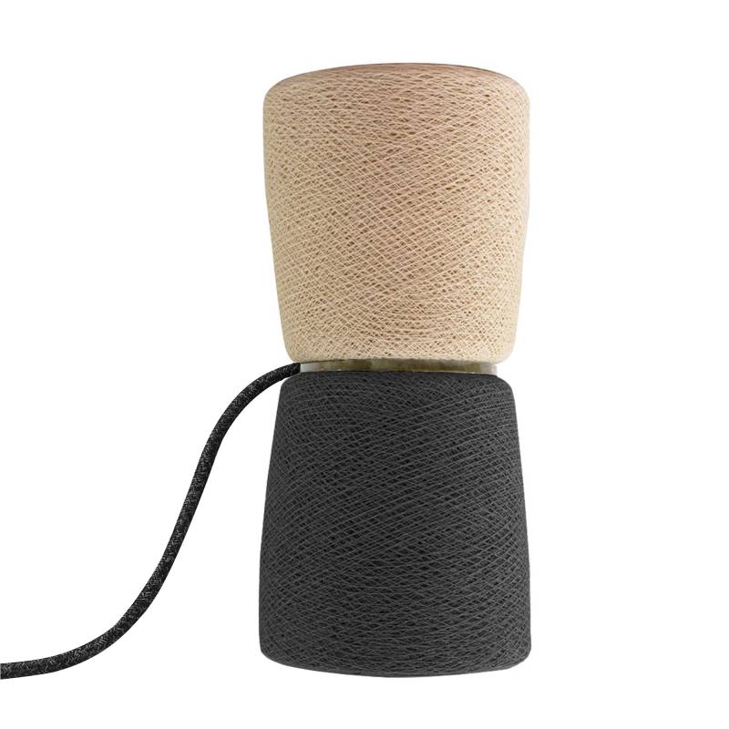 Lampe BAoBA - Black pepper - Lamp Baoba - La Case de Cousin Paul