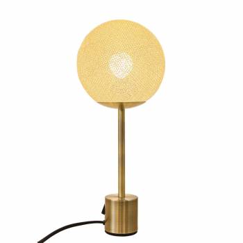 Lampe APAPA laiton - Ecru - Imparfaite - Lampe Apapa - La Case de Cousin Paul