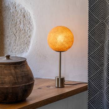 Lampe APAPA latón - Nude - Upcycling - Lámpara Apapa - La Case de Cousin Paul