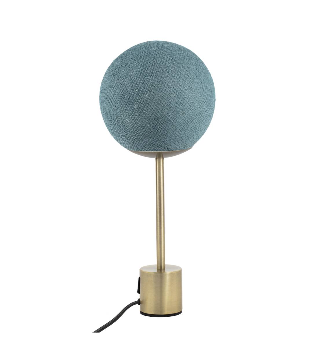 Lampe APAPA laiton - Vert de Gris - Imparfaite - Lampe Apapa - La Case de Cousin Paul