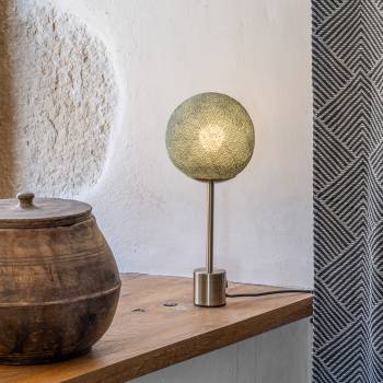 Brass lampe APAPA - Vert de Gris - Upcycling - Lamp Apapa - La Case de Cousin Paul
