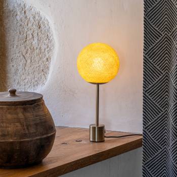 Messing-Lampe APAPA - Camel - Upcycling - Lampe Apapa - La Case de Cousin Paul