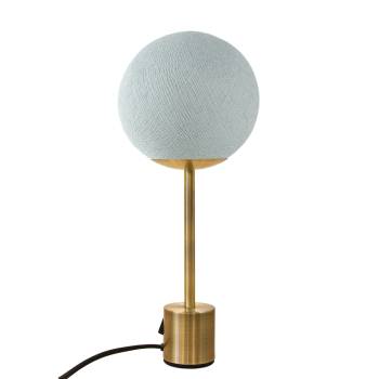 Lampe APAPA latón - Azur - Upcycling - Lámpara Apapa - La Case de Cousin Paul