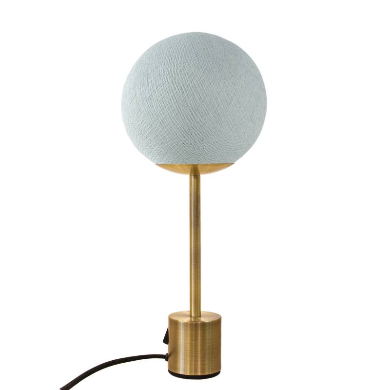 Lampe APAPA messing - Azur - Upcycling - Lamp Apapa - La Case de Cousin Paul