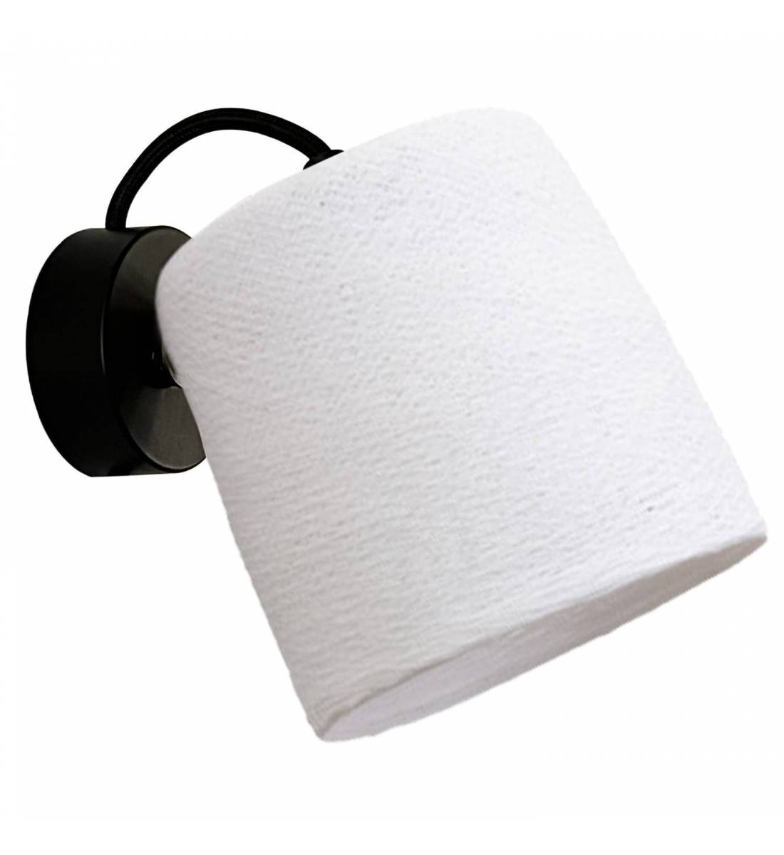 Wall Light white 'Swing' - Imperfect - Wall light - La Case de Cousin Paul