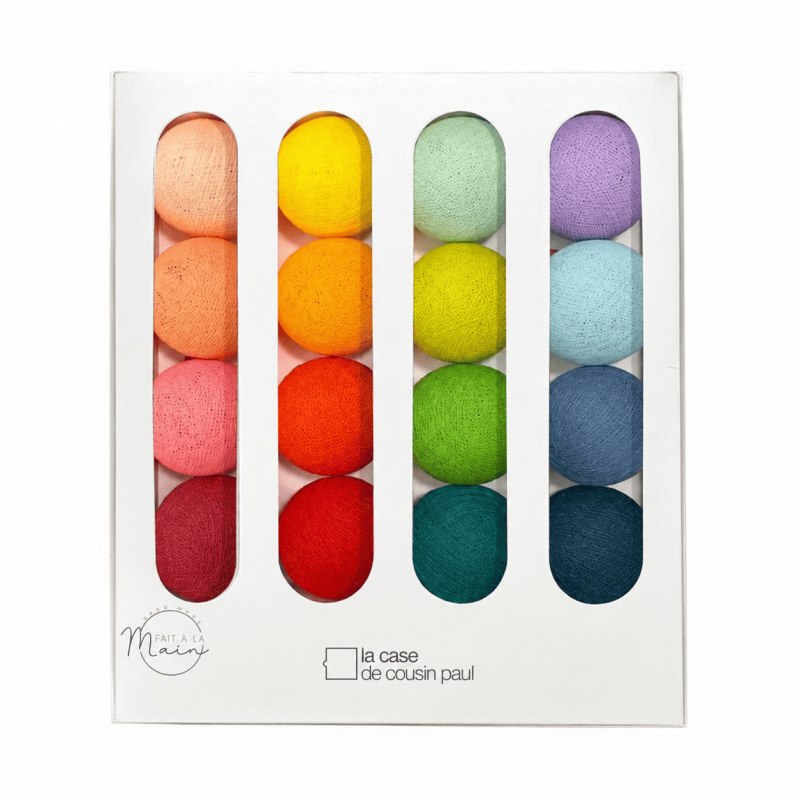 Rainbow - Multifunctionele LED-lichtslinger - Multifunctionele led-slinger - La Case de Cousin Paul