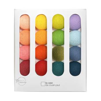 Rainbow - Multifunktionale LED-Lichterkette - Multifunktionale LED-Girlande - La Case de Cousin Paul