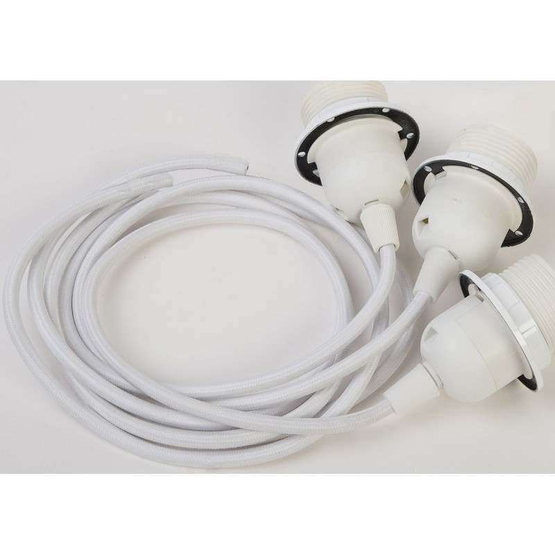Suspension triple - Blanc Suspension triple - Blanc