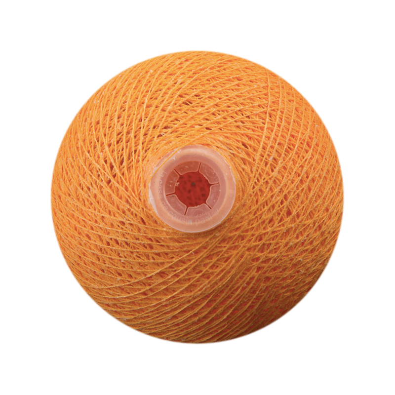 boule tissée pour guirlande Premium orange clair - Boules Tissées Premium - La Case de Cousin Paul boule tissée pour guirlande Premium orange clair - Boules Tissées Premium - La Case de Cousin Paul