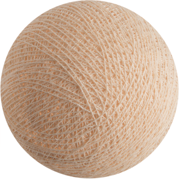 boule tissée pour guirlande Premium coquille - Boules Tissées Premium - La Case de Cousin Paul