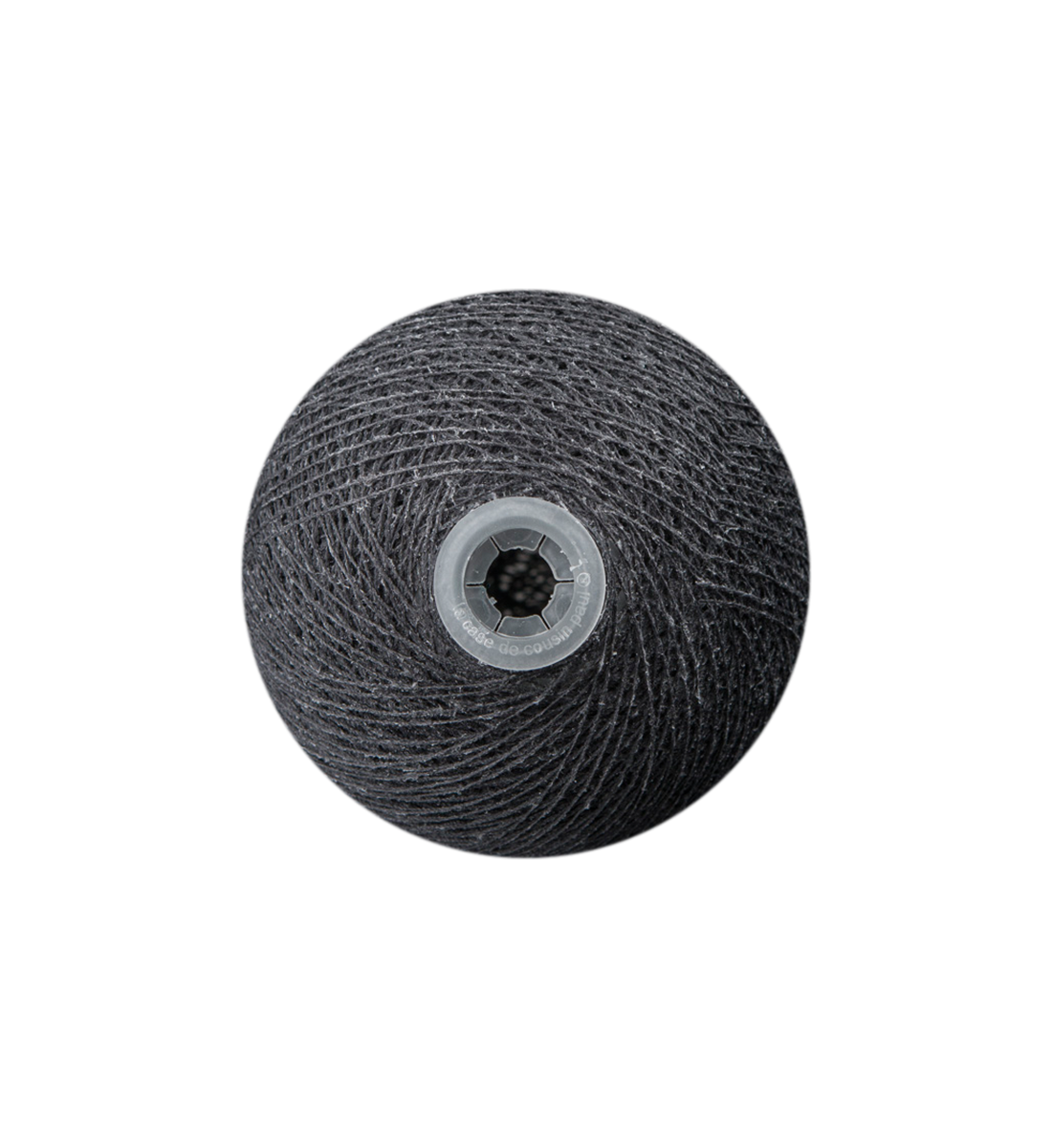 boule tissée pour guirlande Premium anthracite - Boules Tissées Premium - La Case de Cousin Paul