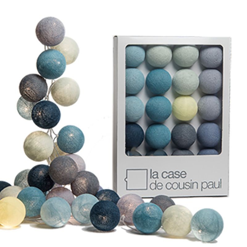 guirlande lumineuse l'original bleu gris guirlande lumineuse l'original bleu gris