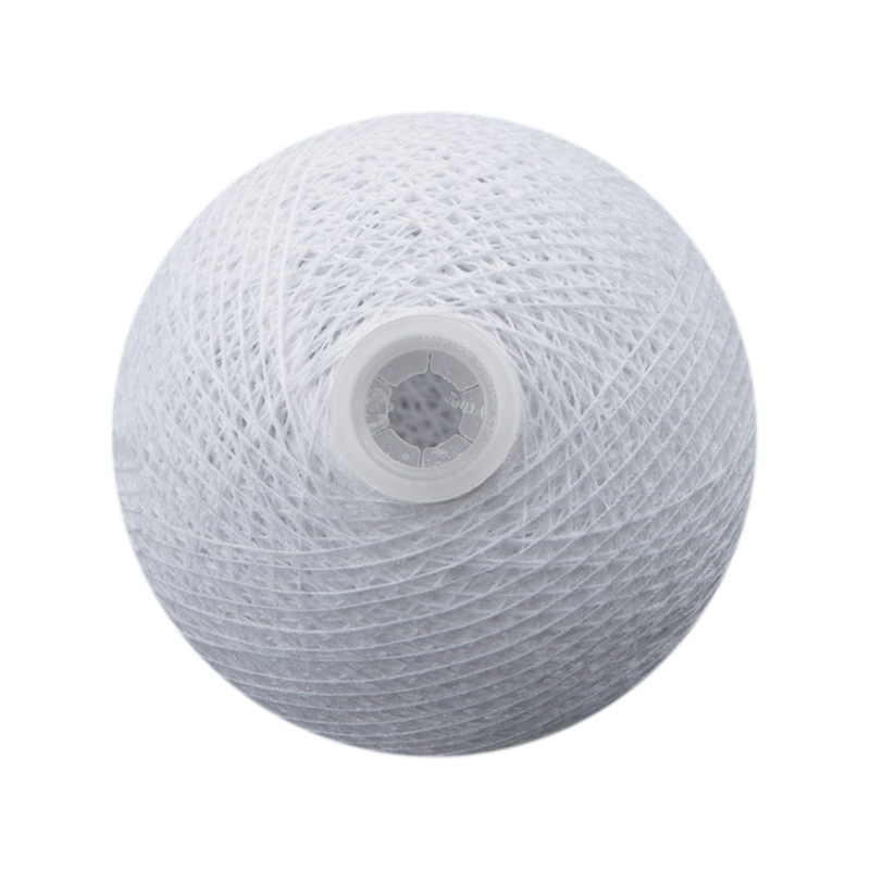 boule tissée pour guirlande Premium blanc - Boules Tissées Premium - La Case de Cousin Paul boule tissée pour guirlande Premium blanc - Boules Tissées Premium - La Case de Cousin Paul