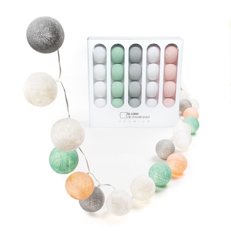guirlande lumineuse LEDS clipsables Norah rose vert guirlande lumineuse LEDS clipsables Norah rose vert