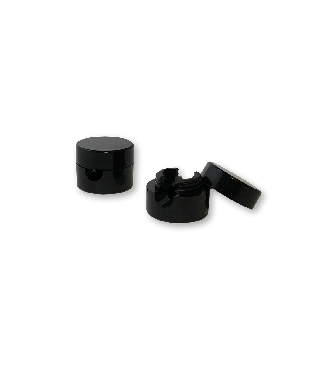 Set of 2 black universal wall mounts - Lights accessories - La Case de Cousin Paul