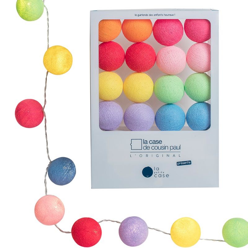 coffret guirlande bebe oscar multicolore coffret guirlande bebe oscar multicolore