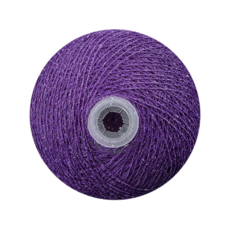 boule tissée pour guirlande Premium parme foncé - Boules Tissées Premium - La Case de Cousin Paul boule tissée pour guirlande Premium parme foncé - Boules Tissées Premium - La Case de Cousin Paul