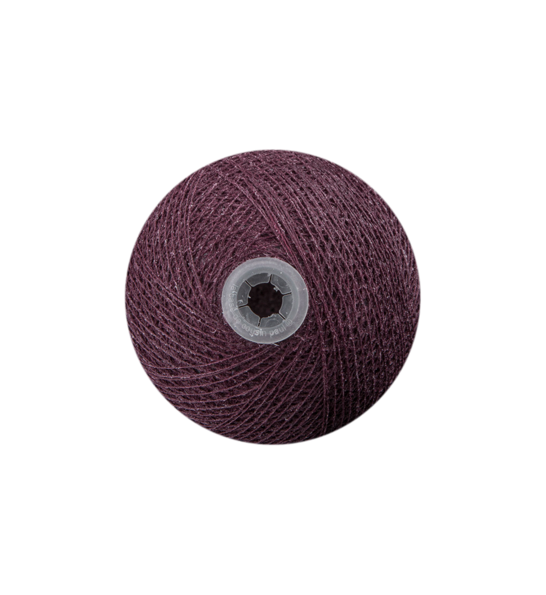 Premium Kugeln Aubergine - Baumwollkugeln Premium - La Case de Cousin Paul