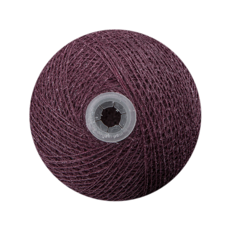 boule tissée pour guirlande Premium aubergine - Boules Tissées Premium - La Case de Cousin Paul boule tissée pour guirlande Premium aubergine - Boules Tissées Premium - La Case de Cousin Paul