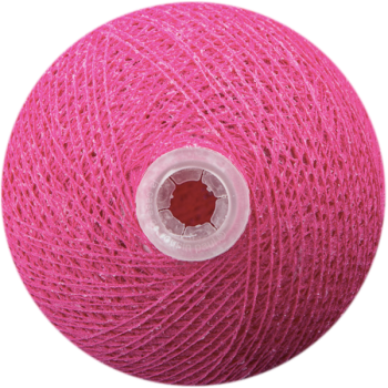 boule tissée pour guirlande Premium fuchsia - Boules Tissées Premium - La Case de Cousin Paul