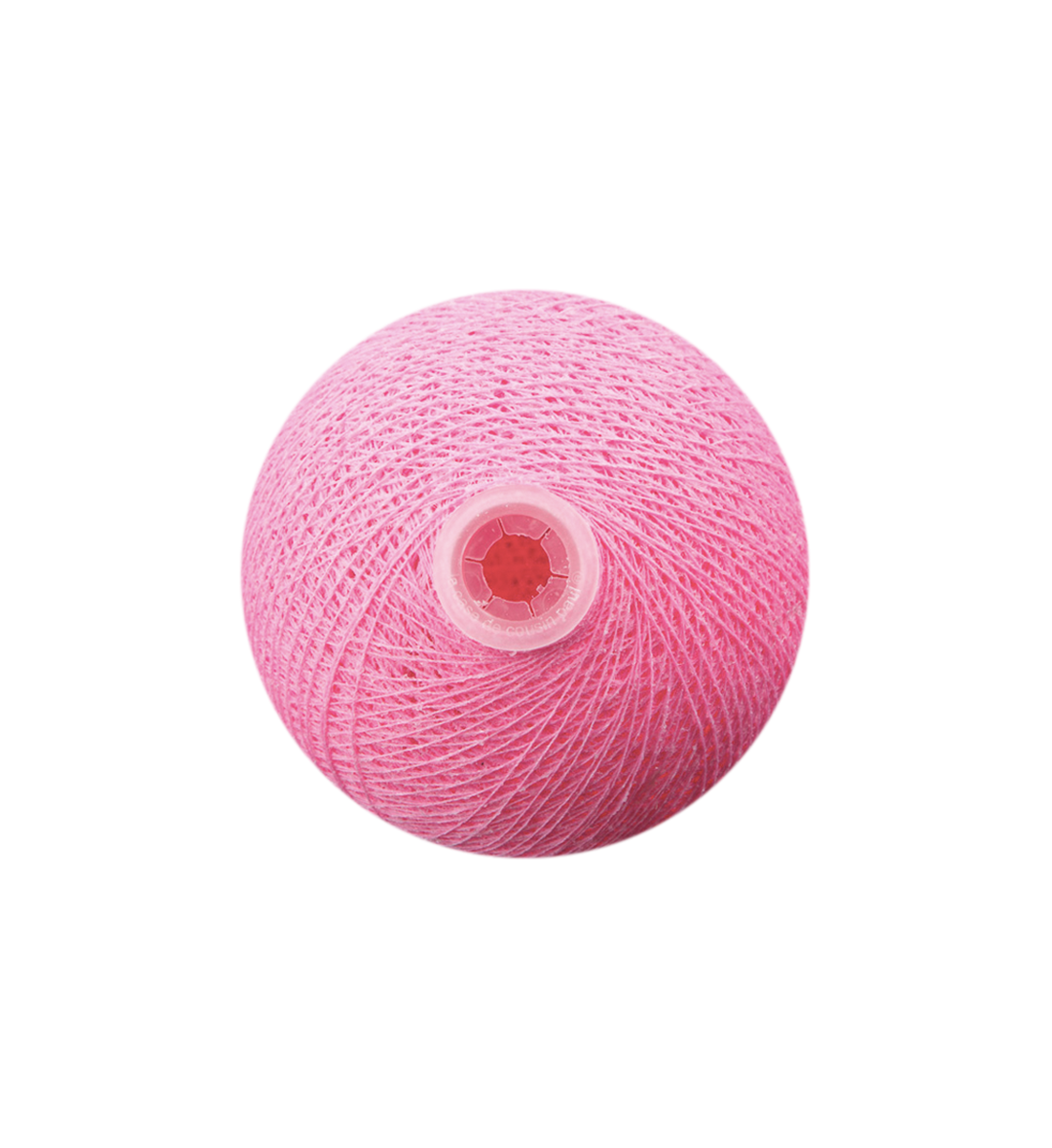 boule tissée pour guirlande Premium rose clair - Boules Tissées Premium - La Case de Cousin Paul