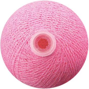 boule tissée pour guirlande Premium rose clair - Boules Tissées Premium - La Case de Cousin Paul